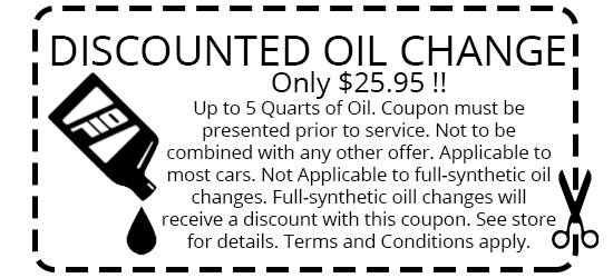 Discounted Oil Change Coupon - Havertown, PA